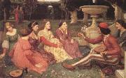 A Tale from The Decameron (mk41) John William Waterhouse